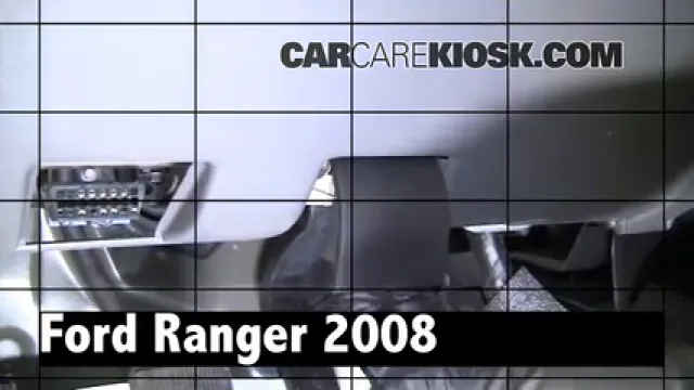 2008 Ford Ranger XL 2.3L 4 Cyl. Standard Cab Pickup Review